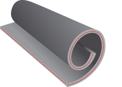 reinforced rubber sheeting